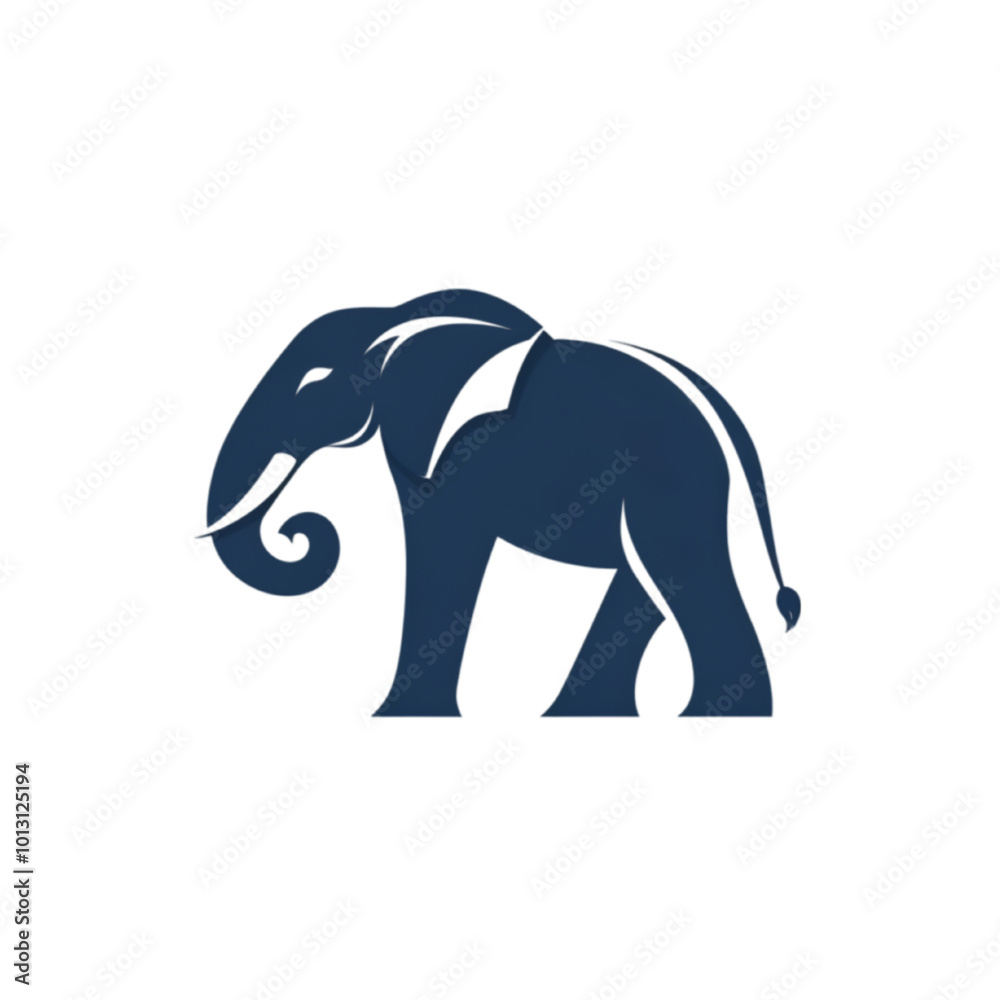 Elephant Logo, Minimalist Vector Design, Isolated on White Background
Elephant Logo, Minimalist Vector Design, Isolated on White Background