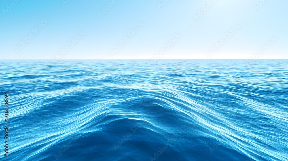 Fototapeta premium Calm Ocean Surface