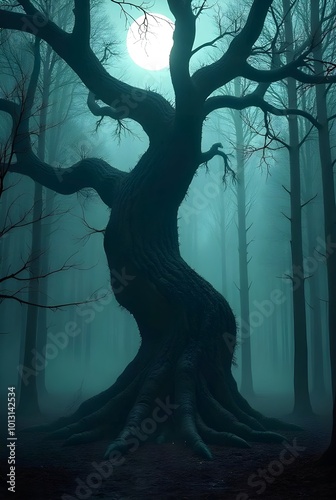 tree in the forest