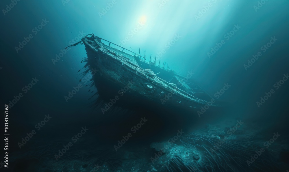 Lost in the Mists of the Bermuda Triangle, 4K hyperrealistic photo Lost in the Mists of the Bermuda Triangle, 4K hyperrealistic photo
