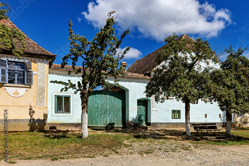 The Transylvanian Saxon Farms in Viscri