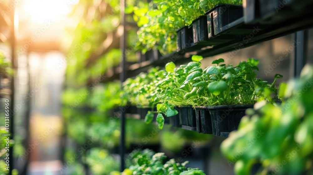 Interconnected Network of Vertical Farms in Greenhouse Interconnected Network of Vertical Farms in Greenhouse