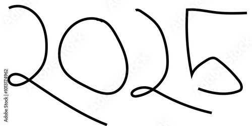 2025 happy new year black design for multi purpose banner etc.