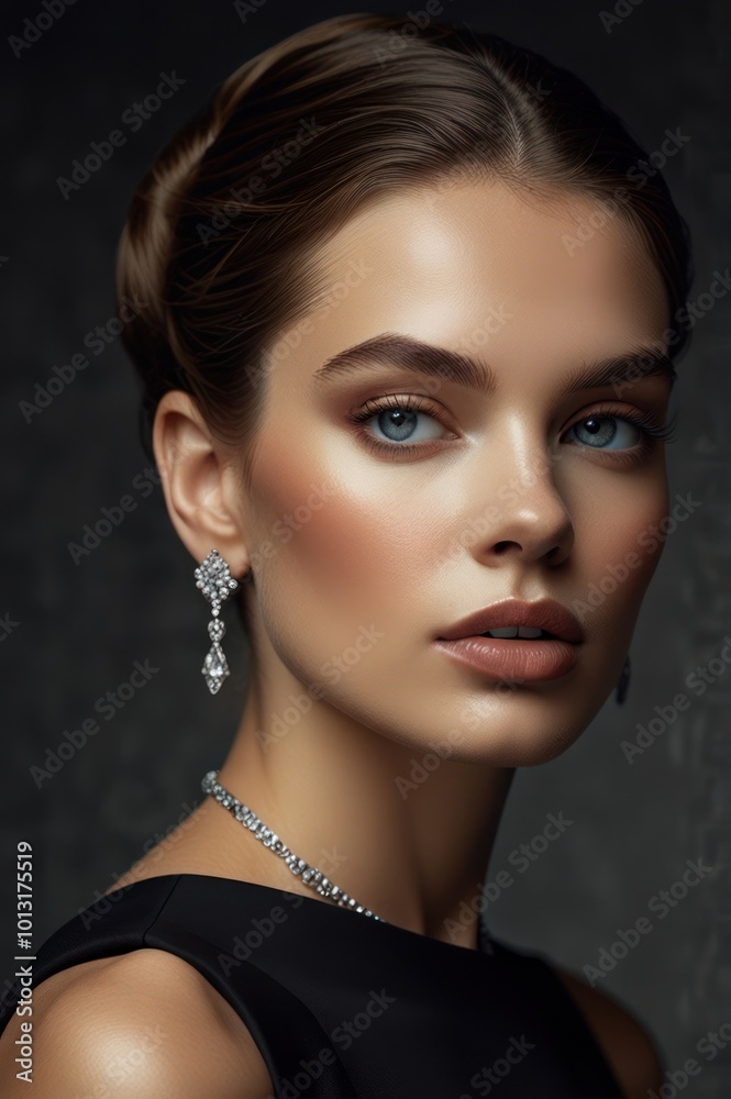 elegant vogue photography realistic of a beautiful woman elegant vogue photography realistic of a beautiful woman