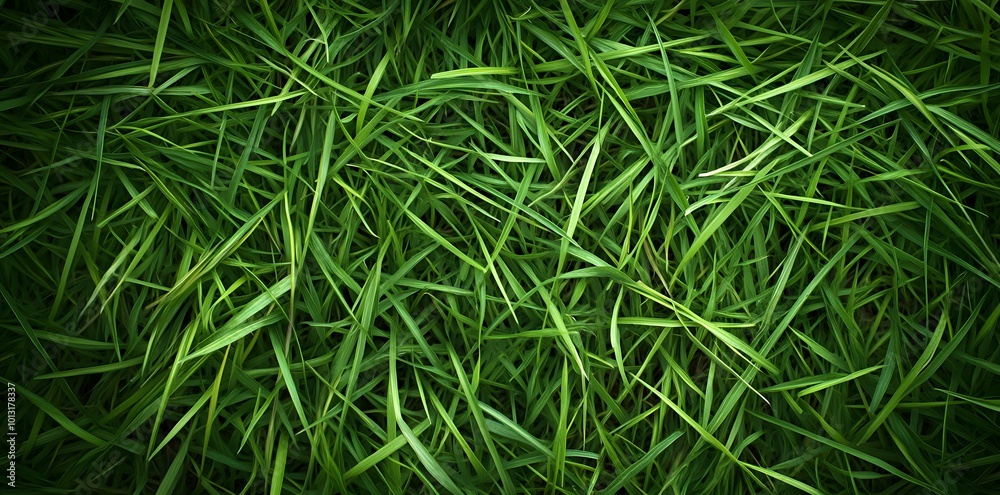 Close-up of Lush Green Grass Close-up of Lush Green Grass