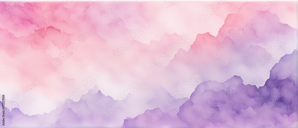 Watercolor Mountains