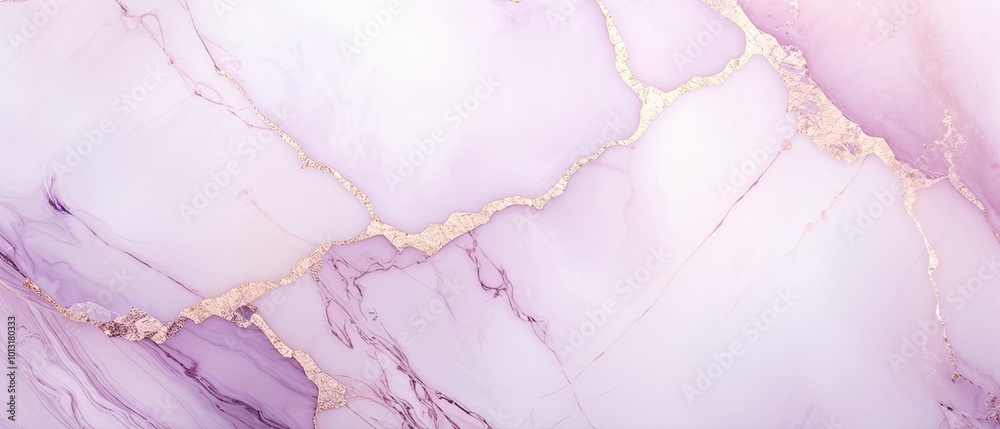 Abstract Purple Marble with Gold Veins Abstract Purple Marble with Gold Veins