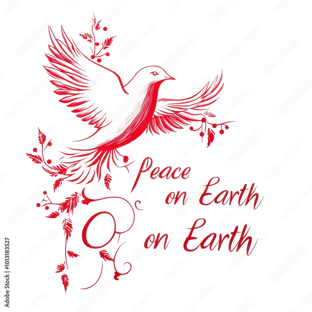 Peace Day Dove Symbol on Textured Background - Editable Vector Peace Day Dove Symbol on Textured Background - Editable Vector
