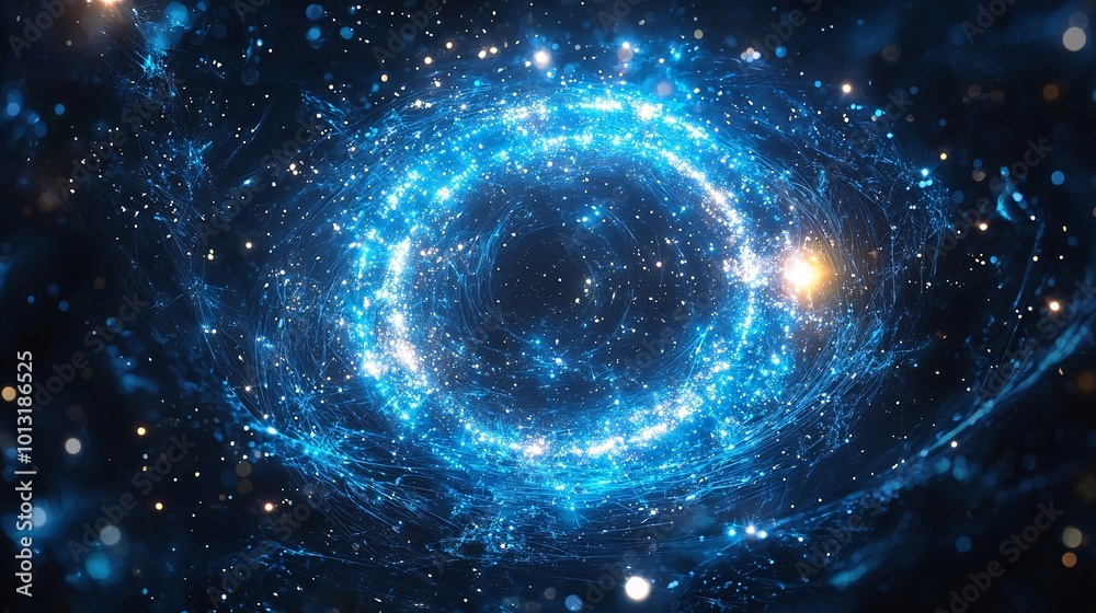 Cosmic Burst with Zodiac Symbols in Space Cosmic Burst with Zodiac Symbols in Space