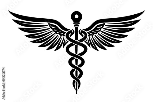 caduceus medical symbol