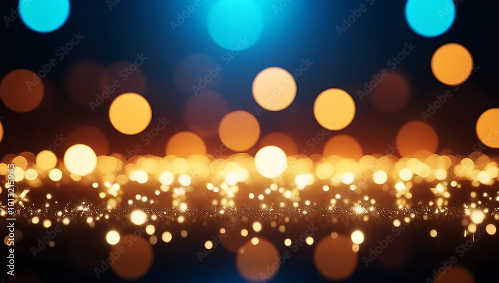 Obraz premium bright dynamic background effect creating lively festive atmosphere