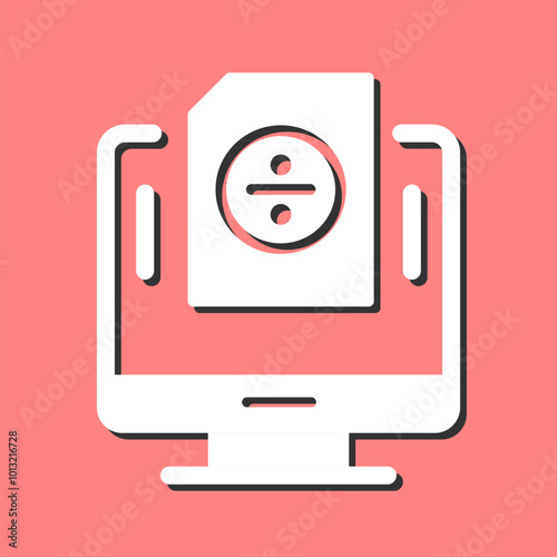 Divide Vector Icon