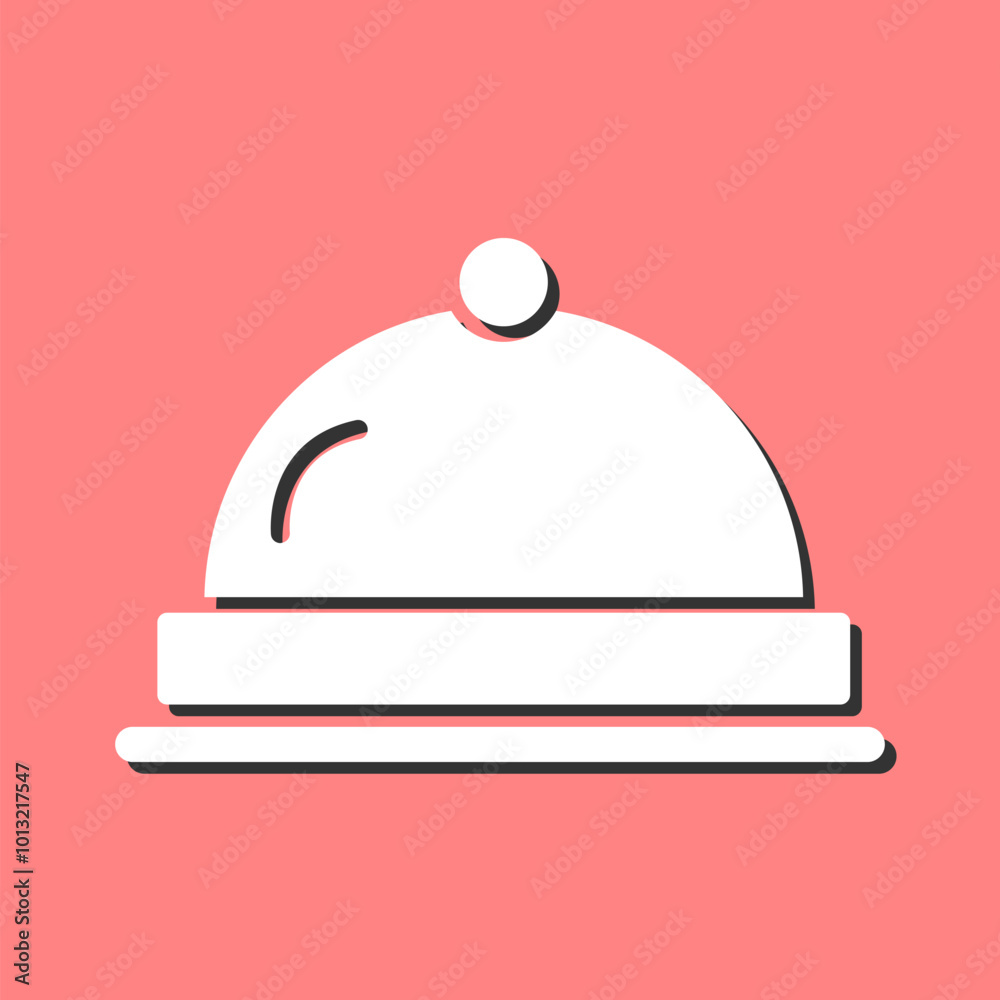 Obraz premium Dish Vector Icon