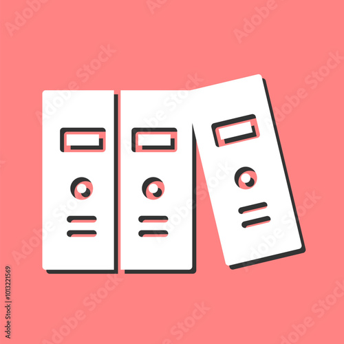 Binder Vector Icon
