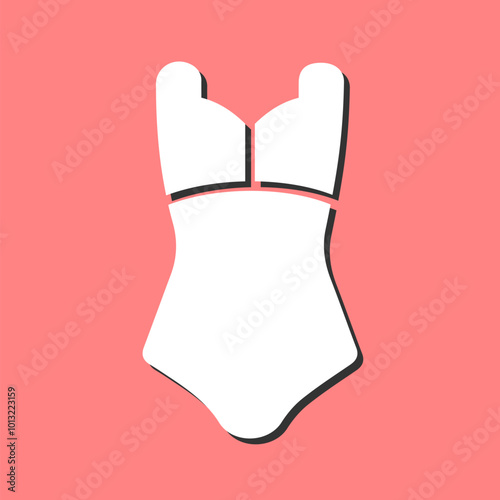 Swim Suit Vector Icon