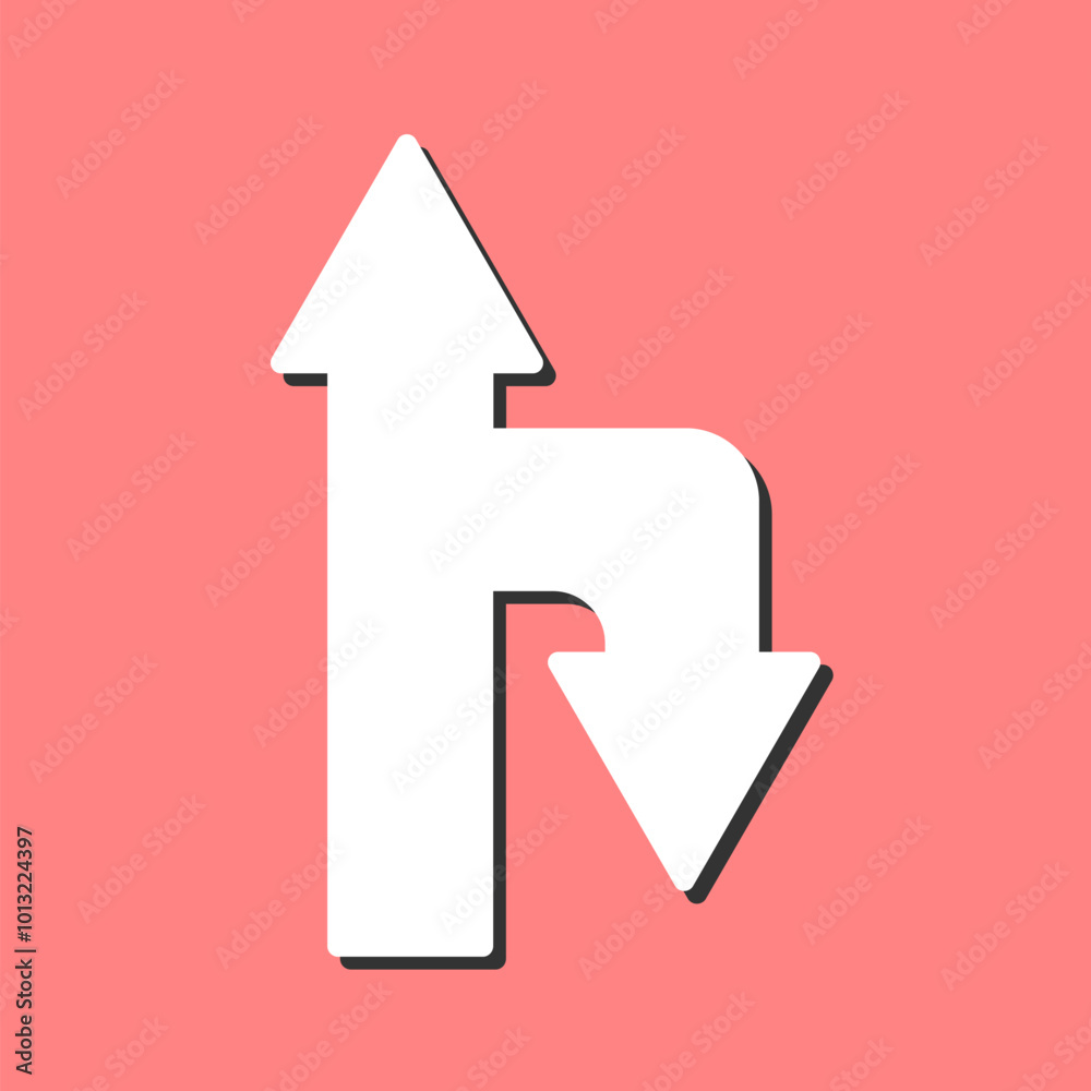 Up-Down Vector Icon Up-Down Vector Icon