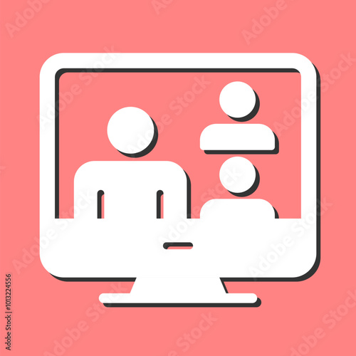 Videocall Vector Icon
