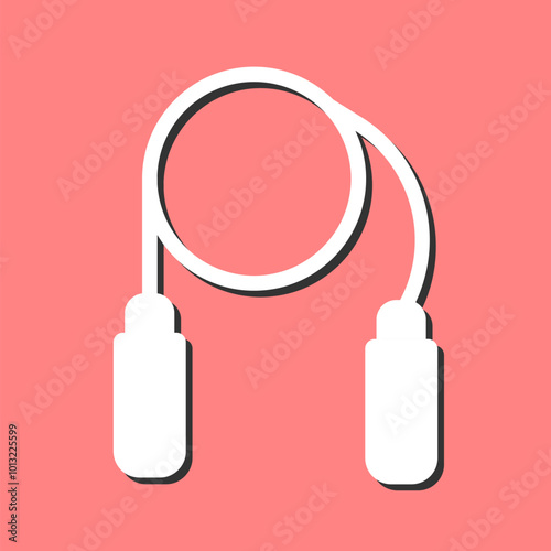 Jumping Rope Vector Icon