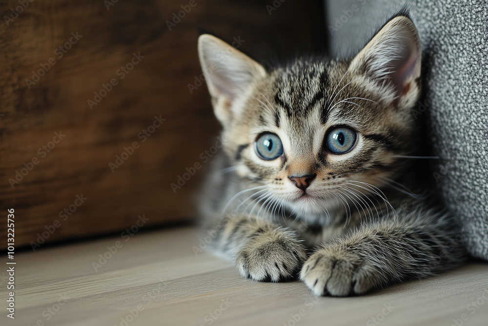 Adorable and Cute Kitten Background Adorable and Cute Kitten Background