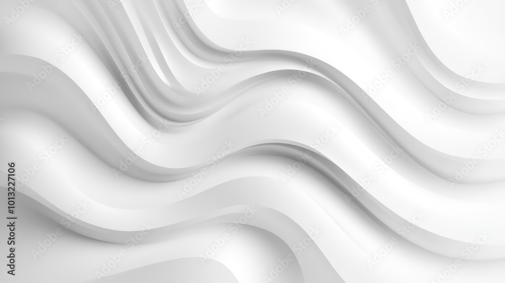 Abstract white wavy background with a smooth texture, perfect for minimalist design. Abstract white wavy background with a smooth texture, perfect for minimalist design.