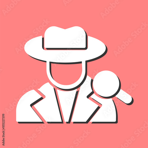 Detective Vector Icon