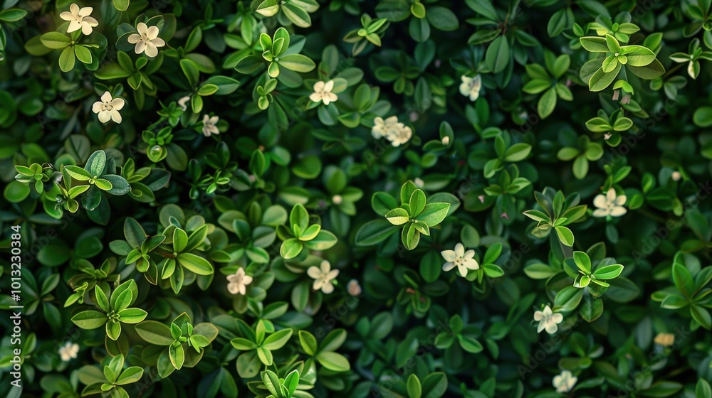 Fresh wall of small leaves in spring, vivid greens, soft pink and white blossoms, warm sunlight, ideal for vibrant, seasonal designs. Fresh wall of small leaves in spring, vivid greens, soft pink and white blossoms, warm sunlight, ideal for vibrant, seasonal designs.