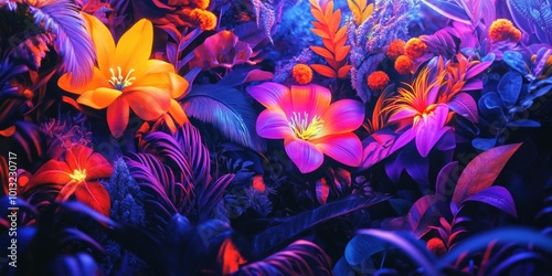 Flowers in grass
