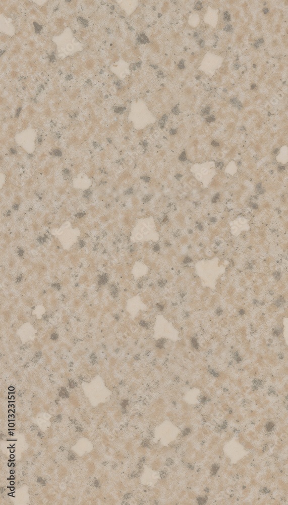 Beige Speckled Surface Texture with Varied Particle Sizes Beige Speckled Surface Texture with Varied Particle Sizes