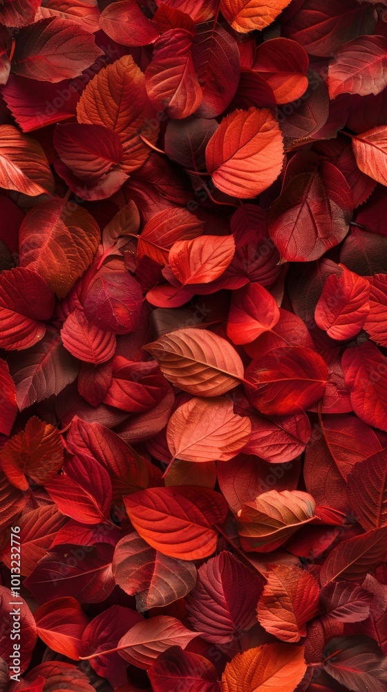 Autumn small leaf wall, deep reds and oranges, soft shadows, a natural tapestry of fall's colors, perfect for seasonal backgrounds. Autumn small leaf wall, deep reds and oranges, soft shadows, a natural tapestry of fall's colors, perfect for seasonal backgrounds.