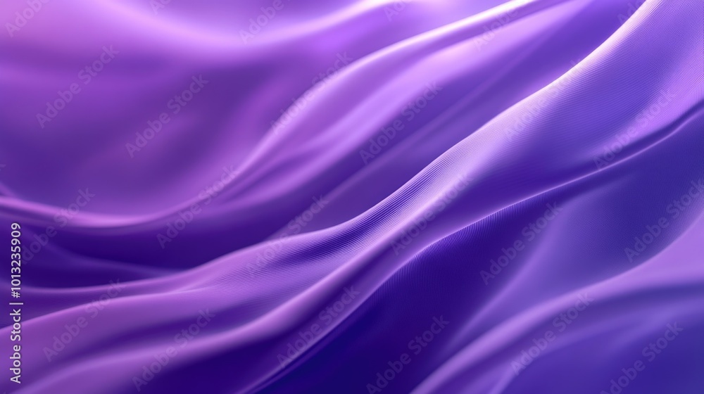 Obraz premium Purple Fabric Close Up