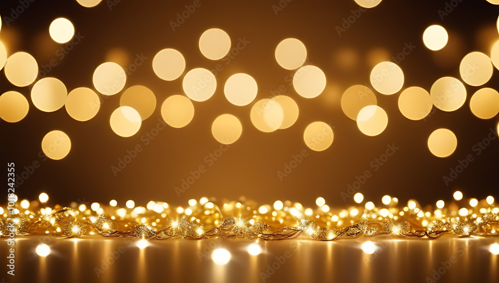 sparkling festive lights gold creating magical background holiday cards sparkling festive lights gold creating magical background holiday cards