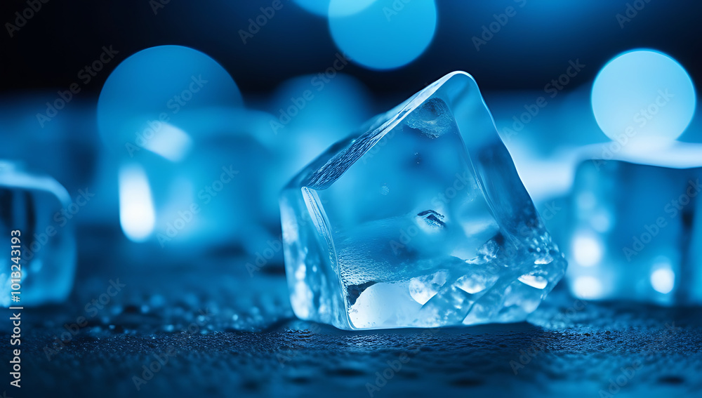textured blue ice creating cool winter background textured blue ice creating cool winter background
