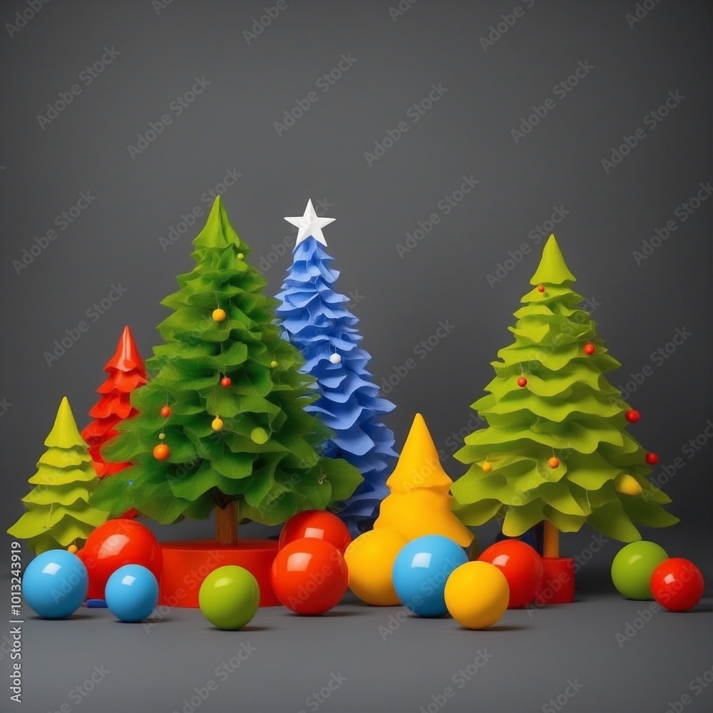 Weihnachten Beleuchtung Deko bunt. Generative AI Technologie Weihnachten Beleuchtung Deko bunt. Generative AI Technologie