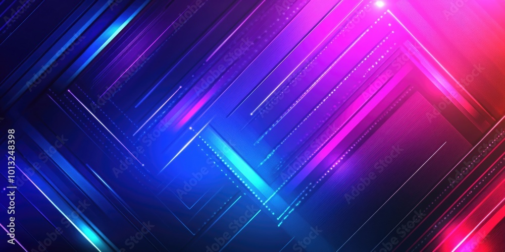 Colorful background with lines and lights Colorful background with lines and lights