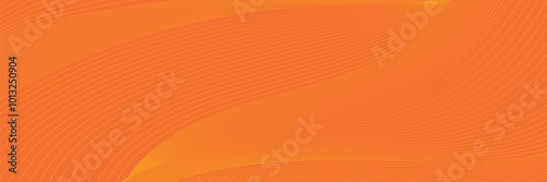 Modern abstract orange poster background. Vector illustration, eps10.