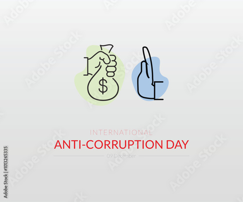 International Anti-Corruption Day Social Media Banner