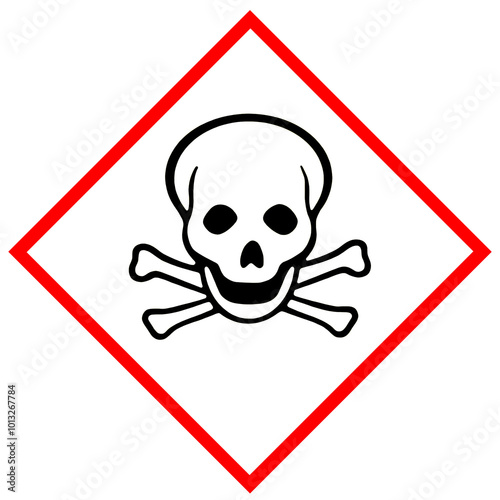 Toxic hazard pictogram