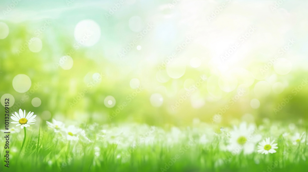 Spring flower,green meadow ,Summer day , daisy, sunlight, sun, white,bokeh, blur, background. Spring flower,green meadow ,Summer day , daisy, sunlight, sun, white,bokeh, blur, background.