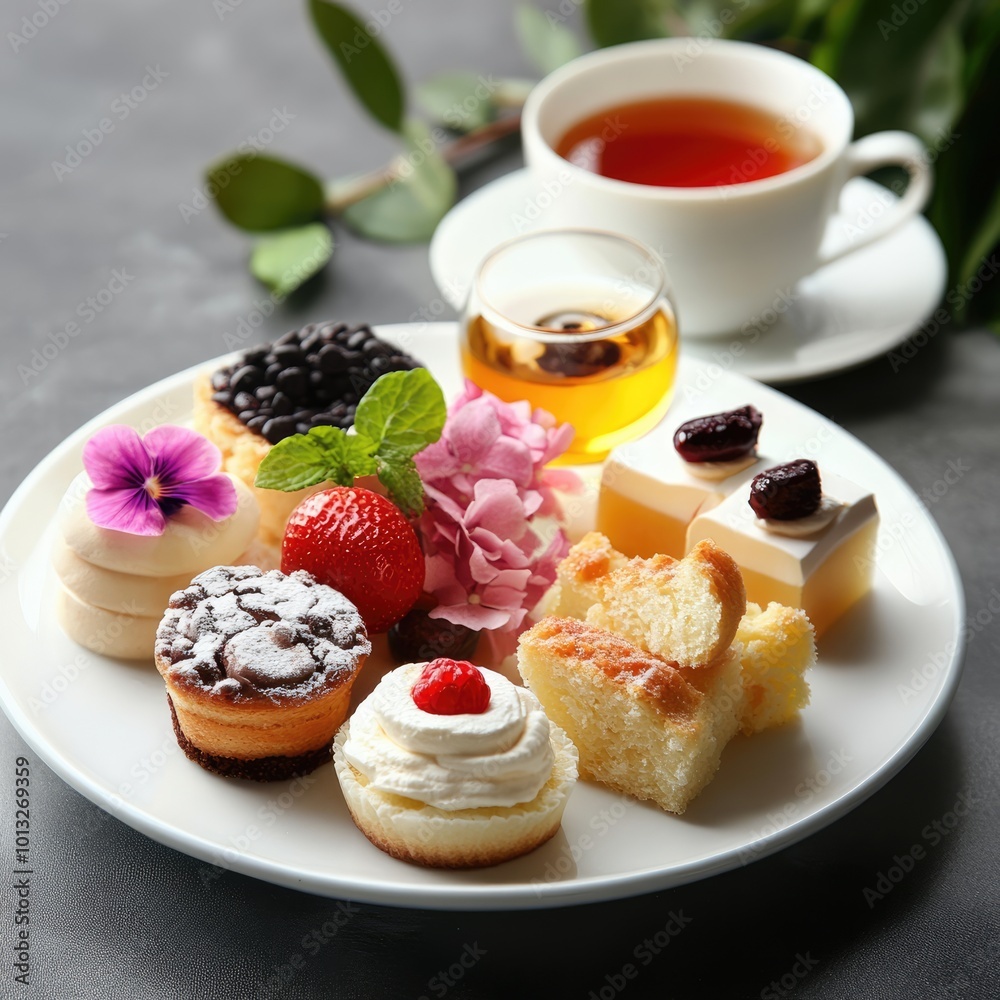 Snacks and Pastries Description: Light foods that complement tea Snacks and Pastries Description: Light foods that complement tea