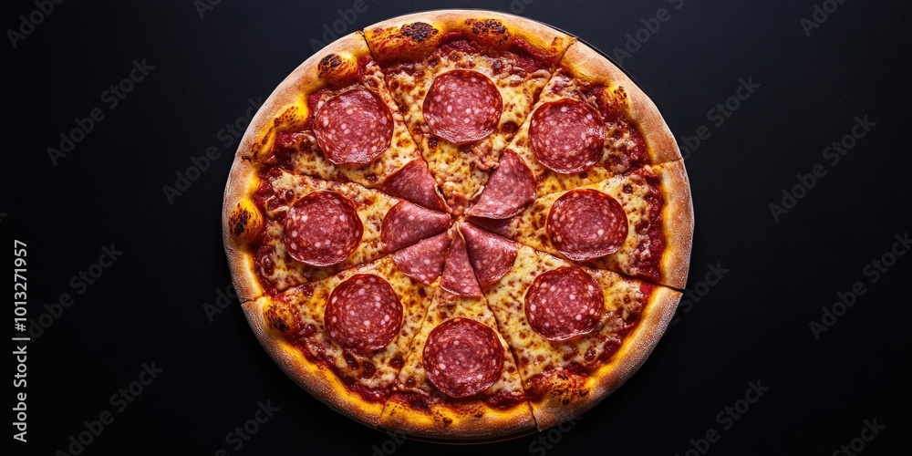 Pepperoni Pizza Table Pepperoni Pizza Table