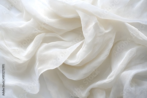 White fabric texture 