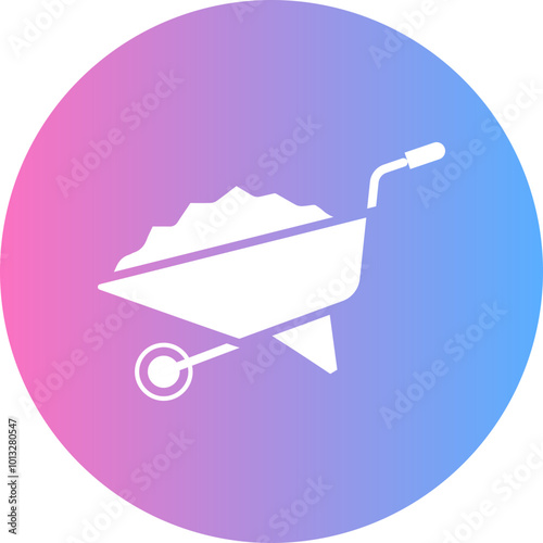 Wheelbarrow Icon