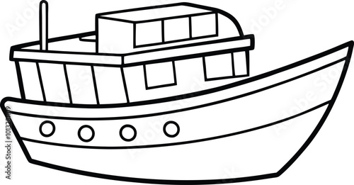 Modern Ship Logo Design