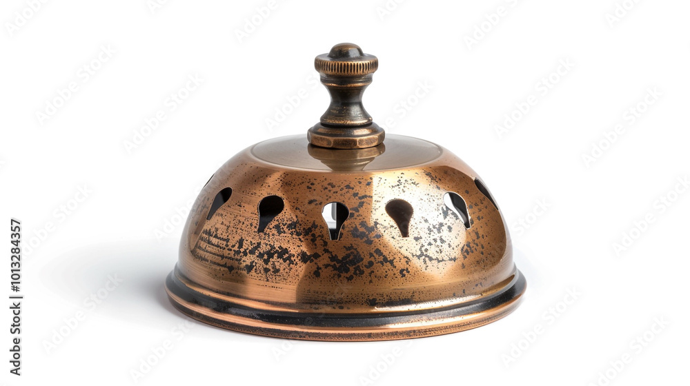 Hotel service bell isolated on white background Hotel service bell isolated on white background