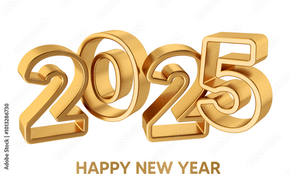 Happy new year 2025 golden symbol, With unique and luxurious numbers. Premium vector design for posters, banners, calendar and greetings Happy new year 2025 golden symbol, With unique and luxurious numbers. Premium vector design for posters, banners, calendar and greetings