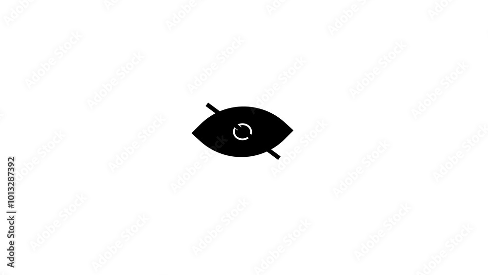 Eye symbols as show, hide, visible, invisible, public, private icon Eye symbols as show, hide, visible, invisible, public, private icon