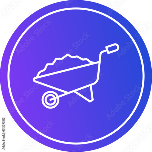 Wheelbarrow Icon