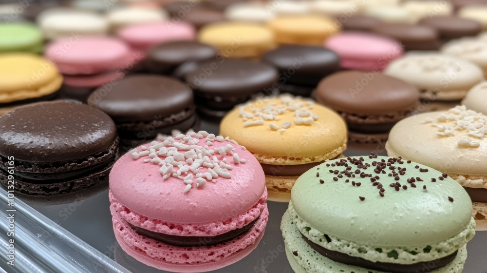 Colorful Macarons. Colorful Macarons.