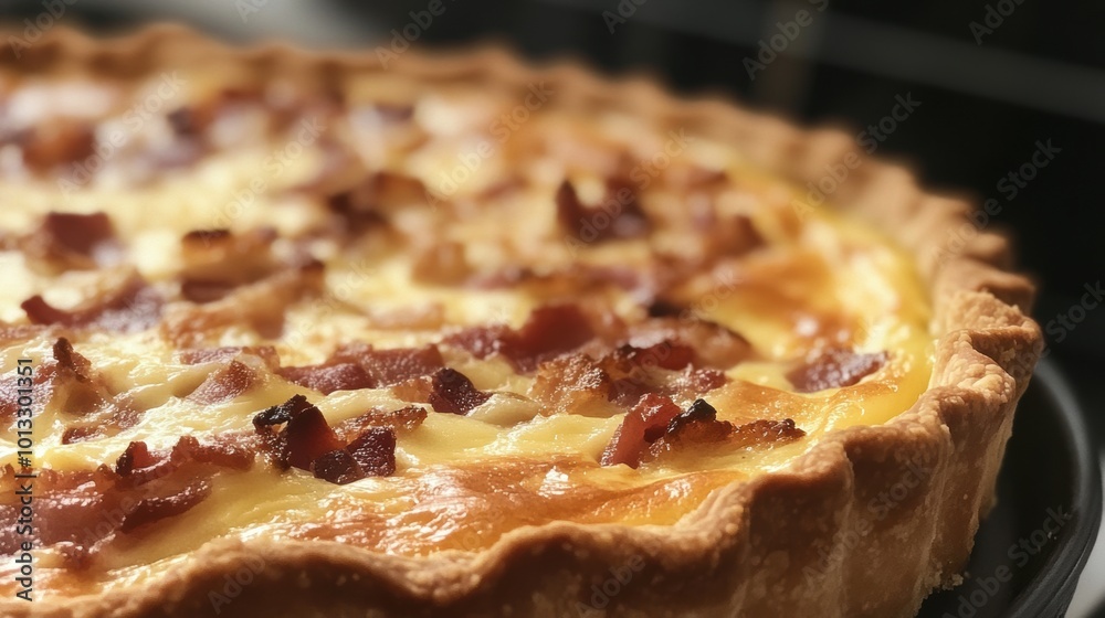 Bacon Quiche. Bacon Quiche.