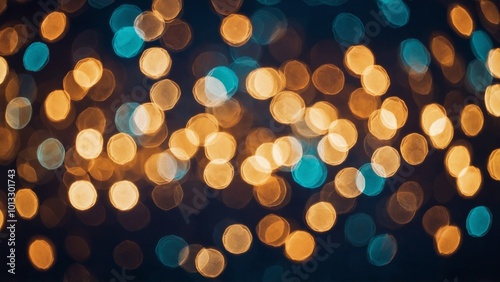 abstract background with bokeh